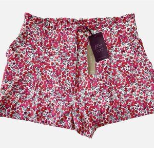 J Crew NEW Liberty London Fabric Wiltshire Print Floral Ruffle Shorts size 00
